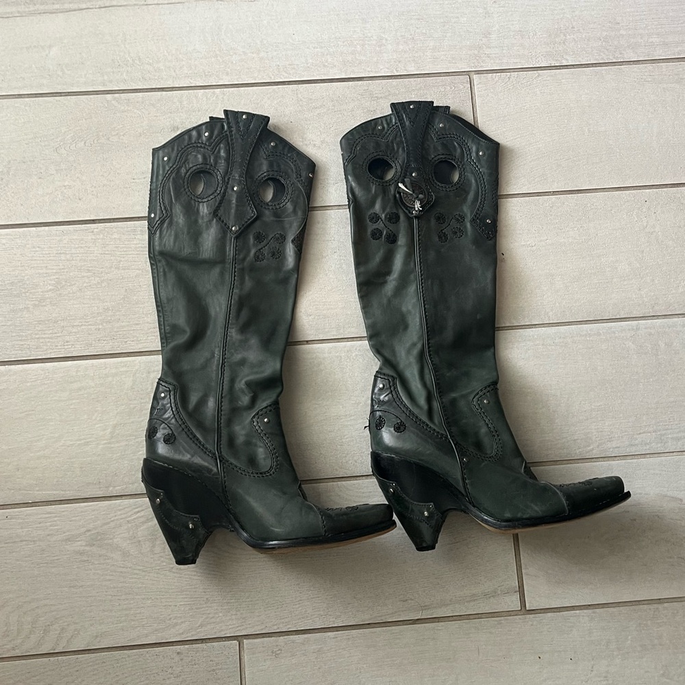 Dior cowboy boots